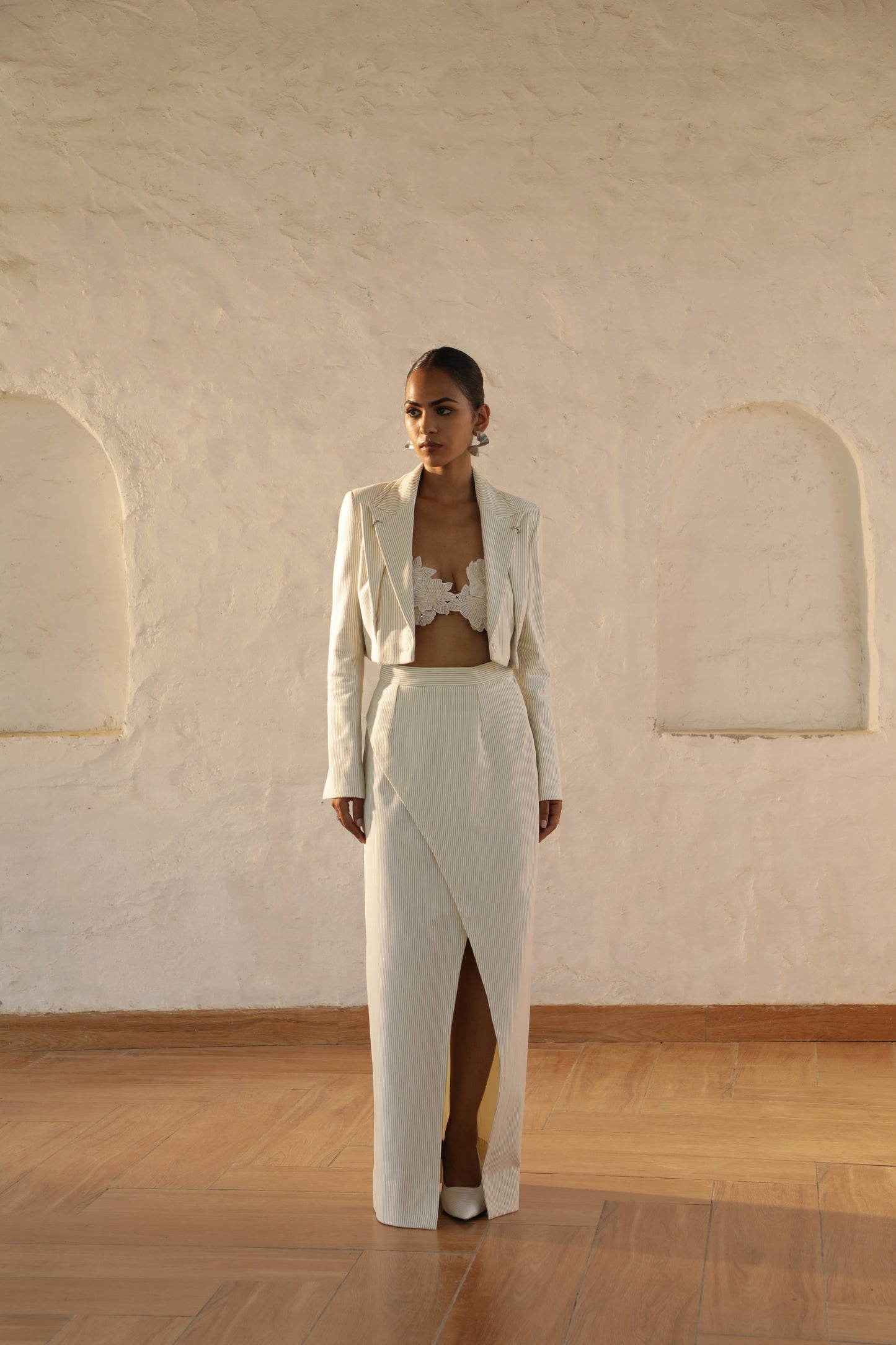 Whiteout Co-ord Set